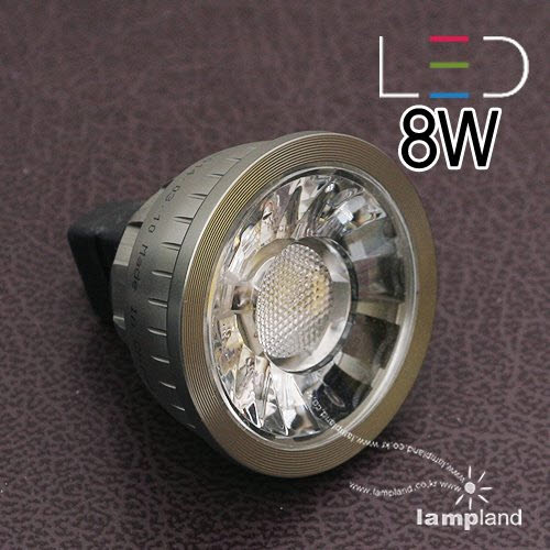 루체 LED 8W COB MR16 전구