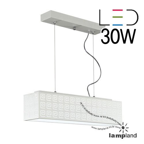 [LED 30W]망 직사각 펜던트