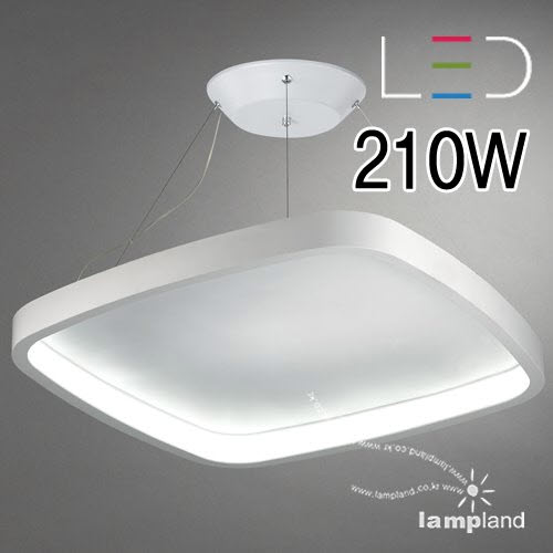 [LED 210W]로테이션 정사각 반사 펜던트