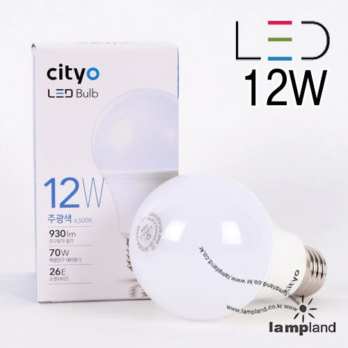 씨티오 LED 벌브 12W 26B