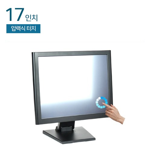 CST-T170H 17인치 압력식 터치모니터 / RGB+DVI