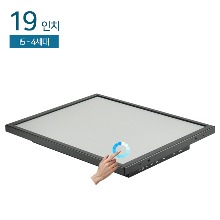 HDL-T190PC-BT(M)V6-1 19인치 일체형PC / 압력식터치 / i5-4310U / 8G / 120G / 시리얼2