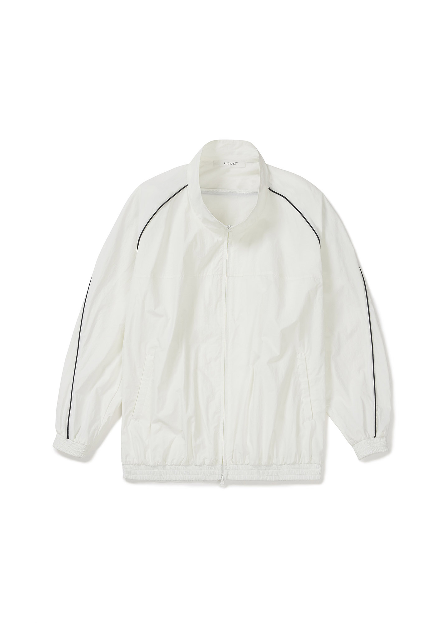 LCDC ♥ OVERSIZED TRACK JACKET /追跡付 OVERSIZED TRACK JACKET (WHITE)