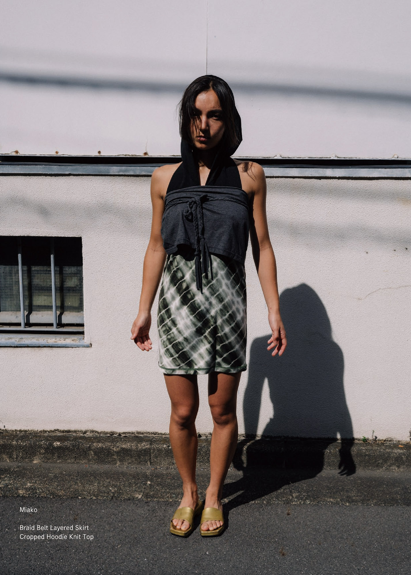 新作 新品 PERVERZE Braid Belt Layered Skirt Braid Belt Layered Skirt/Brown｜PERVERZE | パーバーズの公式