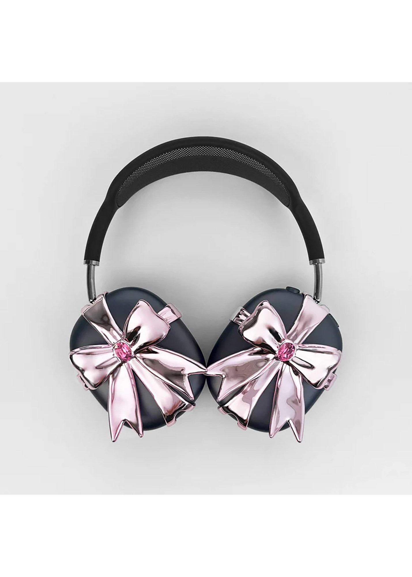 XTENDED iDENTiTY◆PiNK GEM BOW AiRPODS MAX COVERS LiMiTED 엑스텐디드 아이덴티티 PINK GEM BOW AIRPODS MAX COVERS