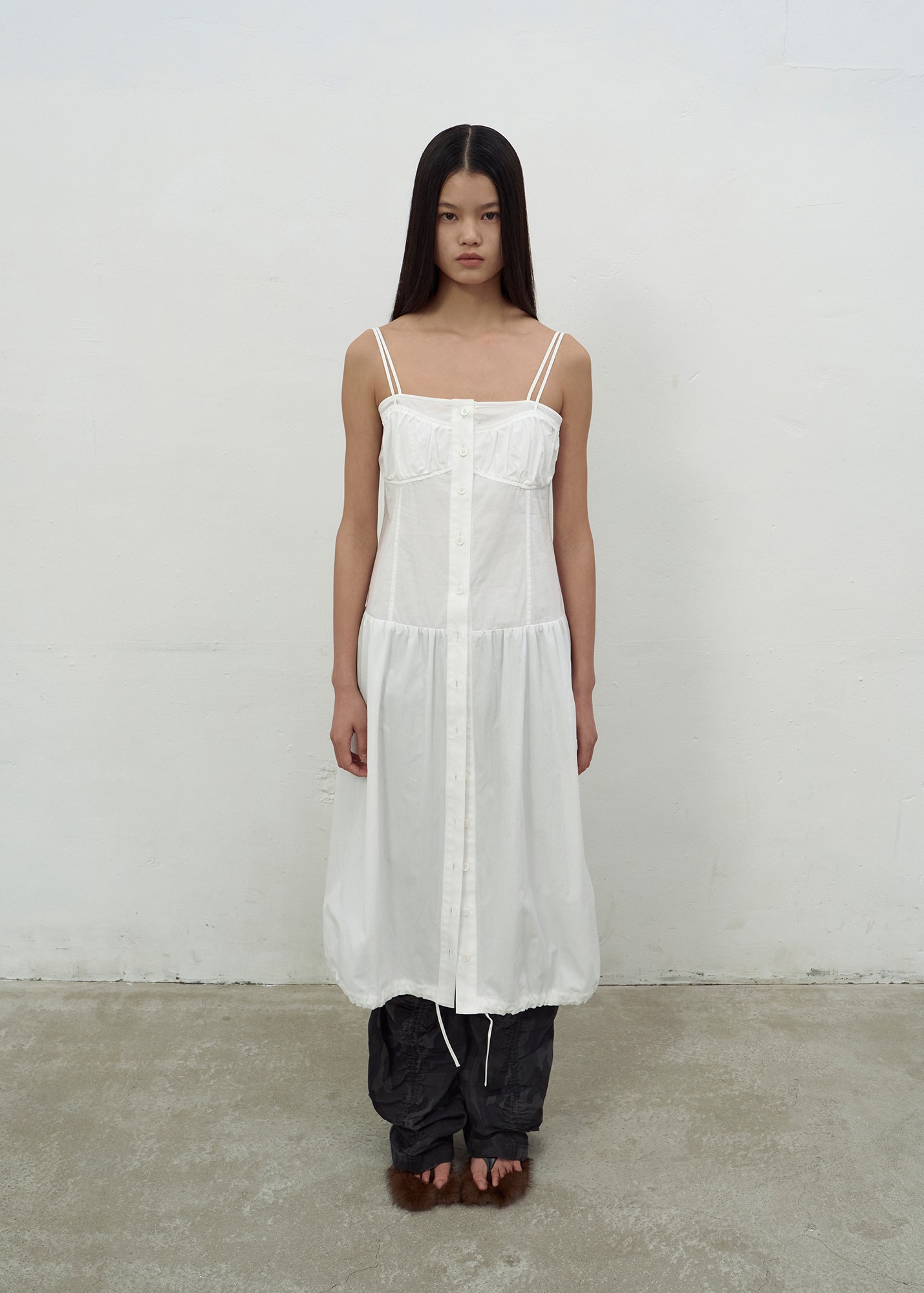 LCDC ♥ BRALETTE-DETAIL SLEEVELESS DRESS /追跡付 BRALETTE-DETAIL SLEEVELESS DRESS (BLACK)