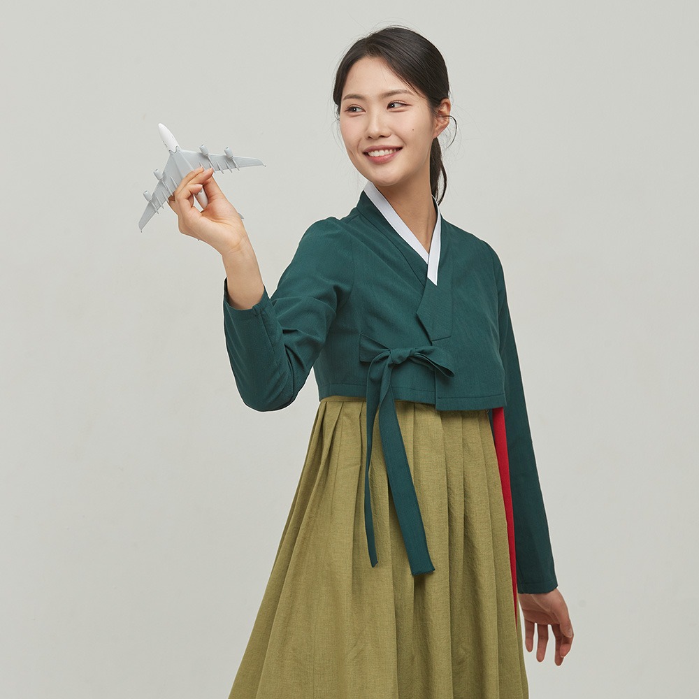 Fairytale Top Jeogori [Green]