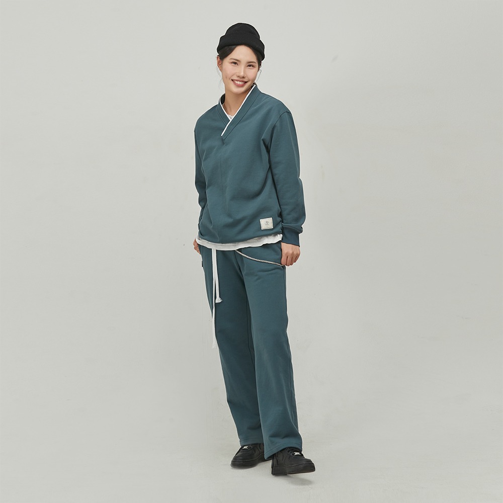 Basic Hanbok Training Pants [blue]
