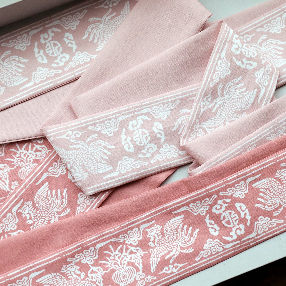 LEESLE × Mina Edition Phoenix pattern Waist Belt [2 types]