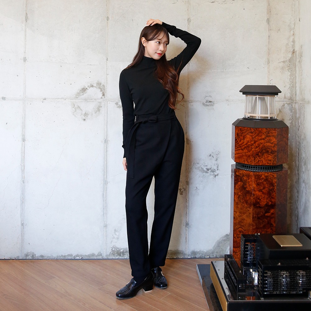 Fleece-lined Sapok Slacks [black]