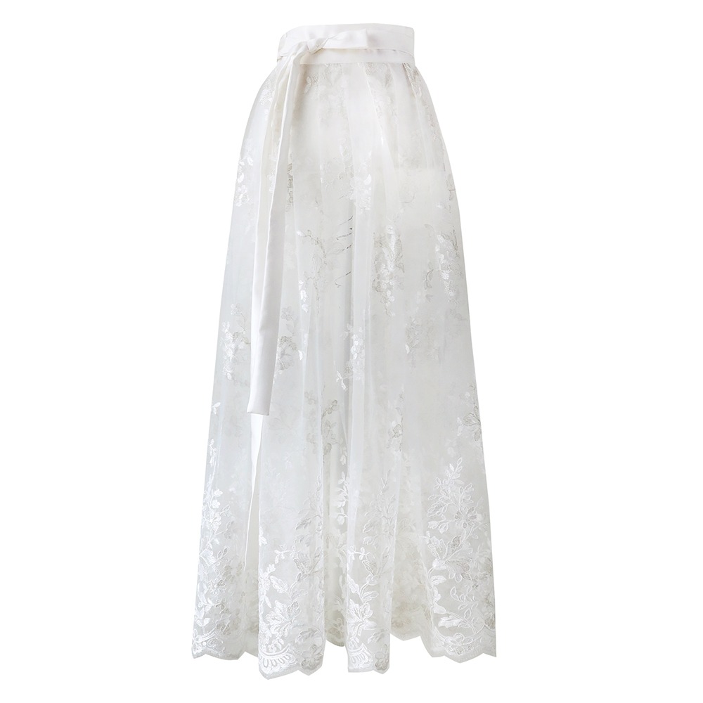 Pure White Overskirt