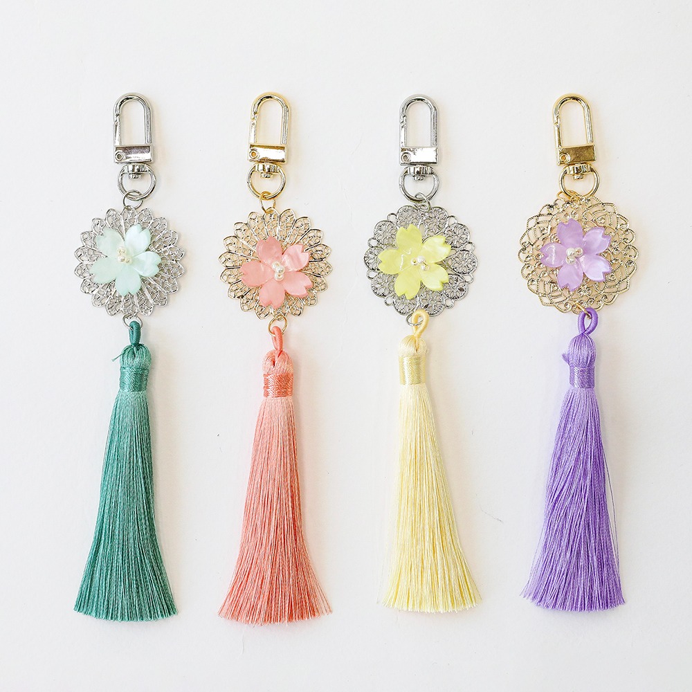 Norigae DIY kit [flower Mother-of-pearl] 10set