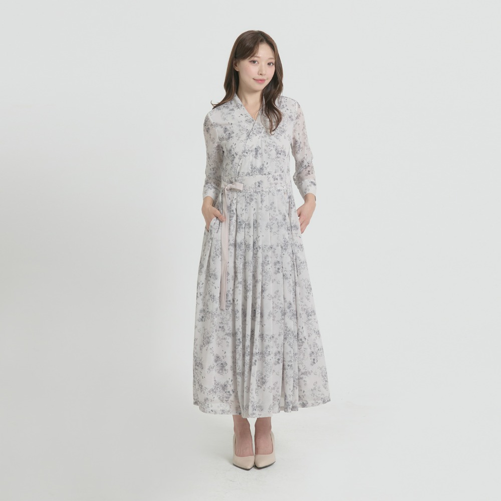 Onyu Cheollik Dress [beige]