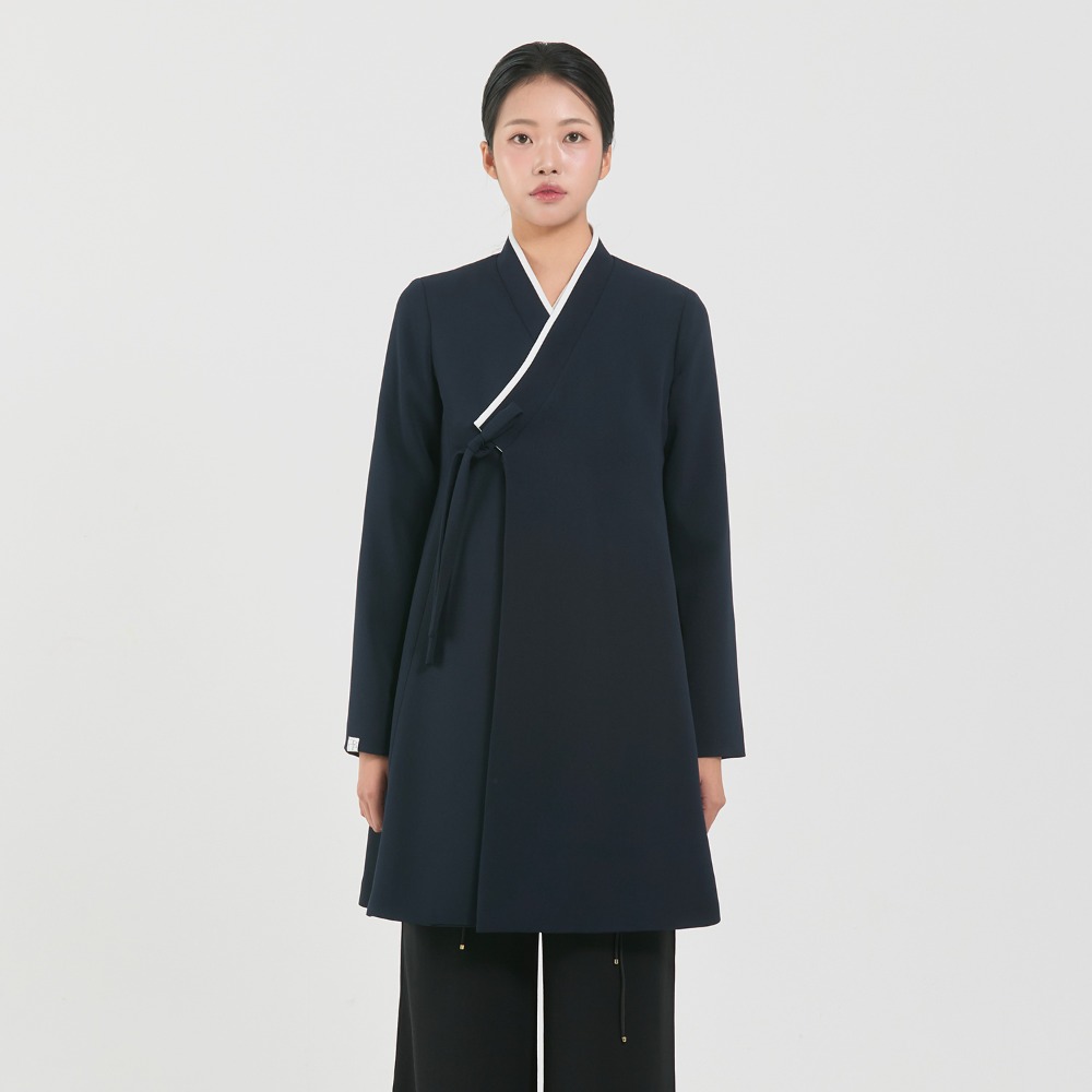 Women Durumagi coat Jacket 2 [navy]
