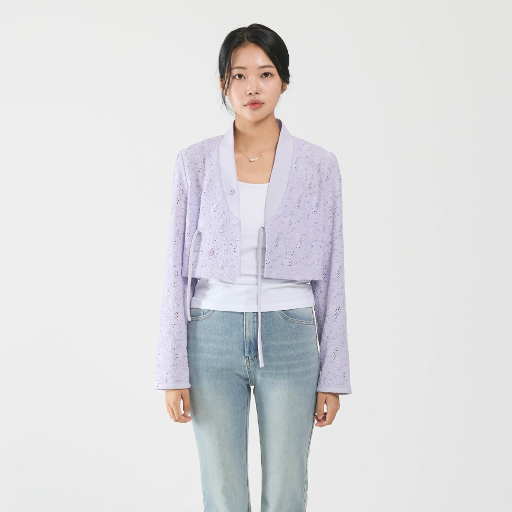 Nadeuri Top Jeogori [Light Purple]