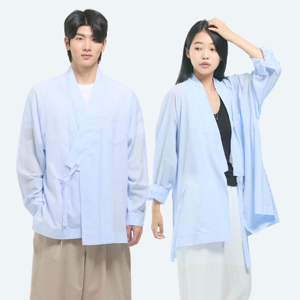 Breeze Shirt Jeogori [Sky Blue]