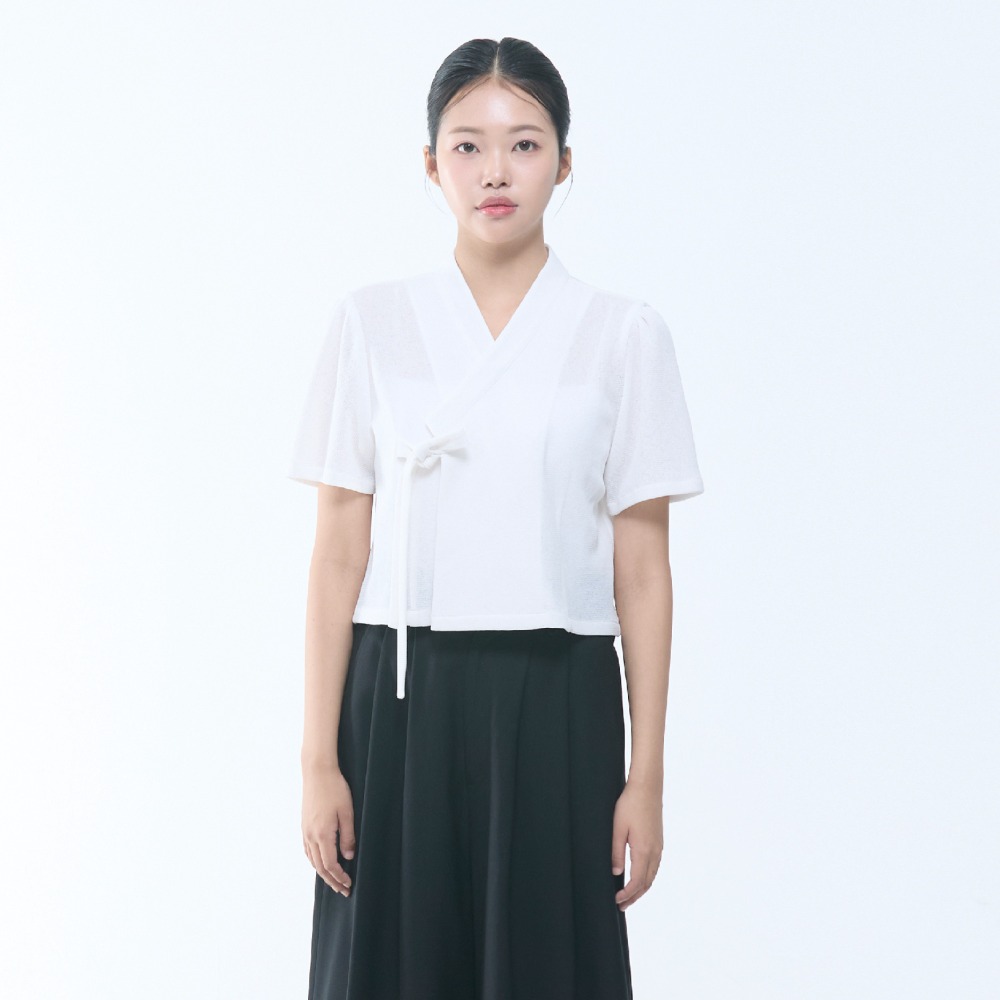 Crisp Blouse [White]