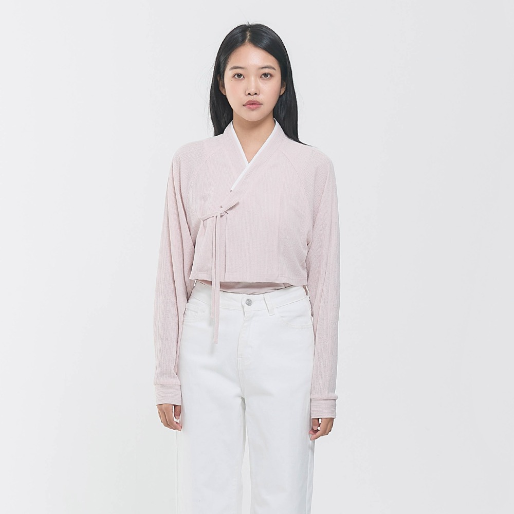 Cool Dolman Top Jeogori Cardigan [Pink]