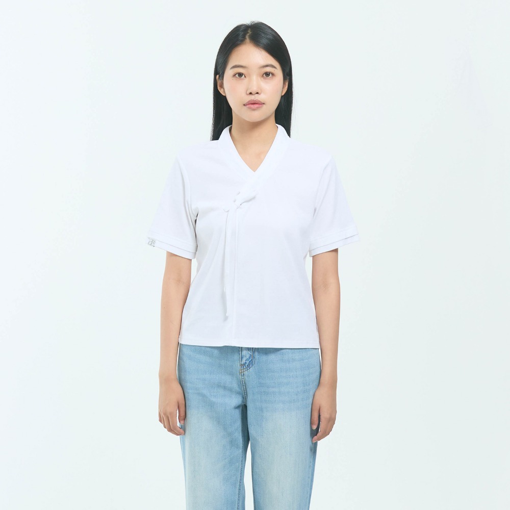 Layered Git T-Shirt (Short Sleeve) [White]