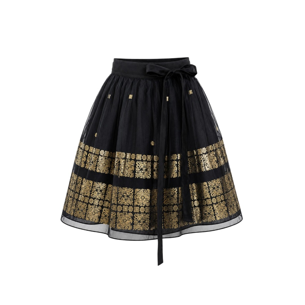 Seuran band Wrap Skirt [black]