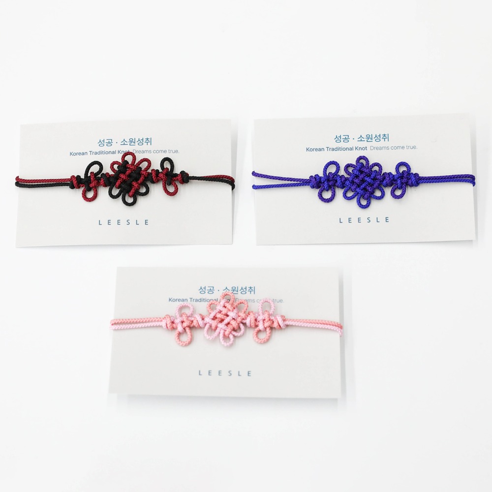 Chrysanthemum maedeup knot Bracelet