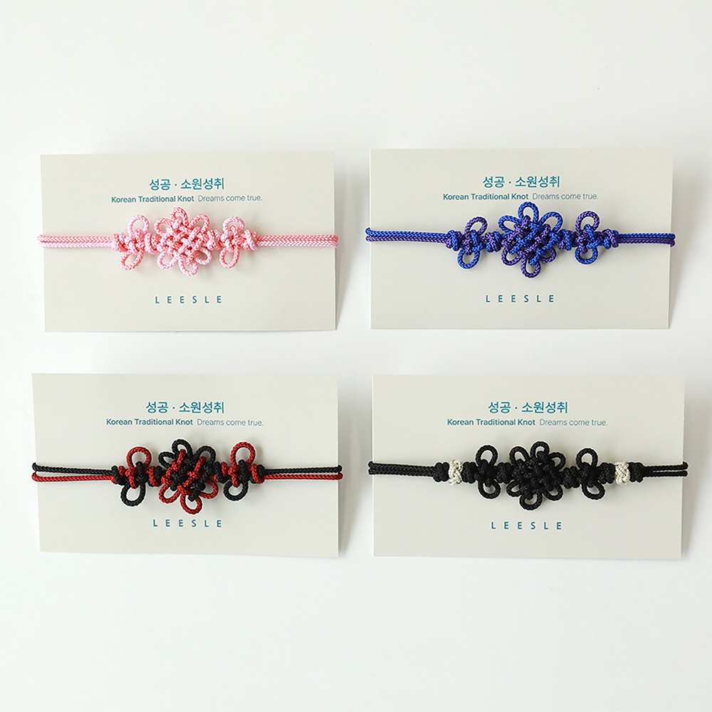 Chrysanthemum Knot Bracelet Korean Heritage Maedeup LEESLE