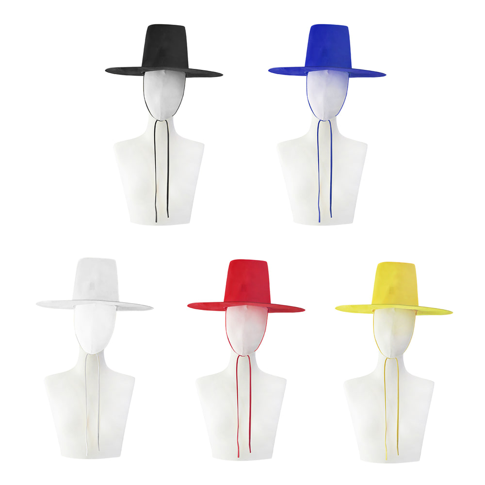 1Sec Foldable Gat – Korean Traditional Hat [5 Colors] LEESLE