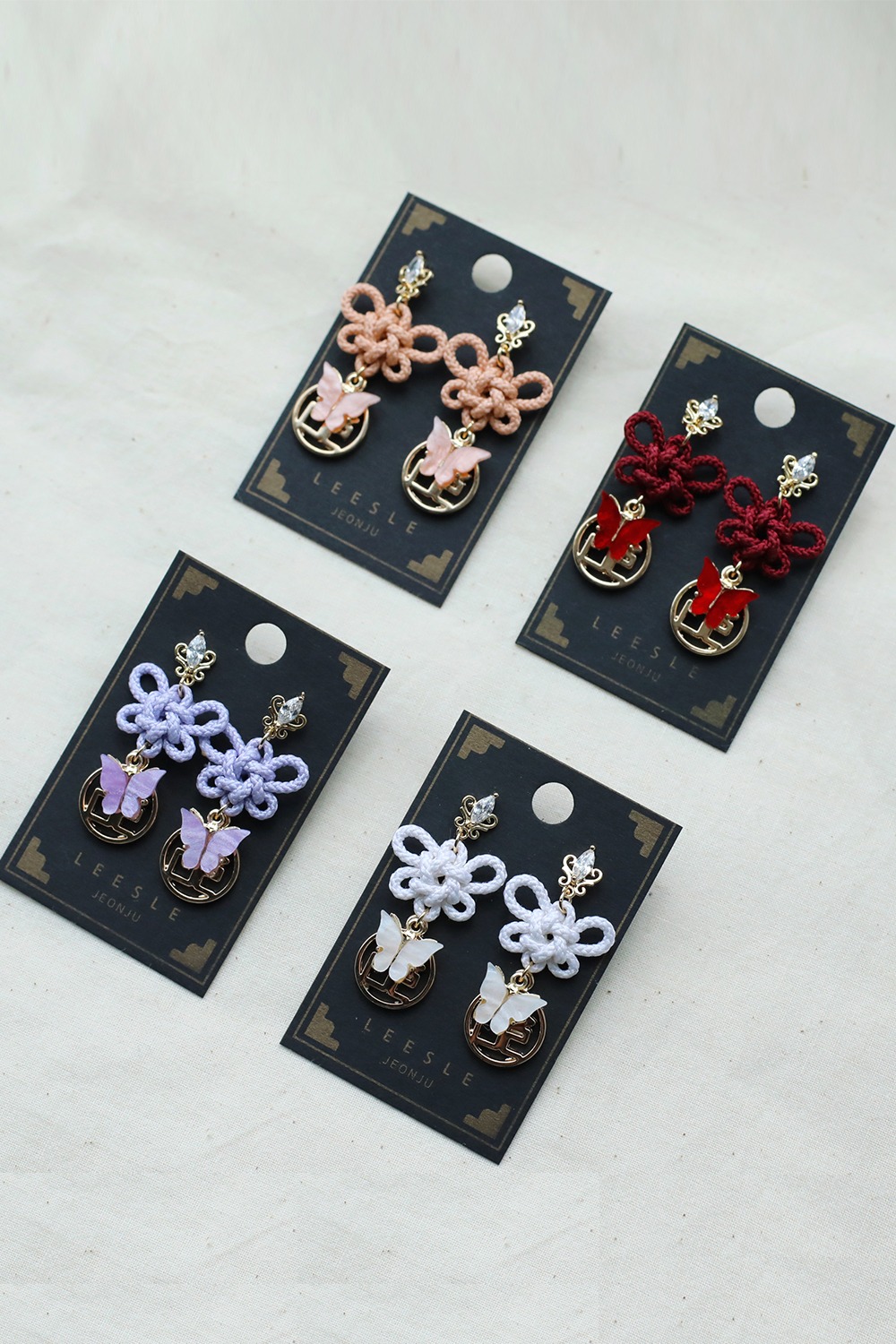 Butterfiy Knot Earrings