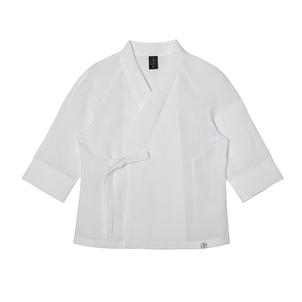 blouse white color image-S1L41