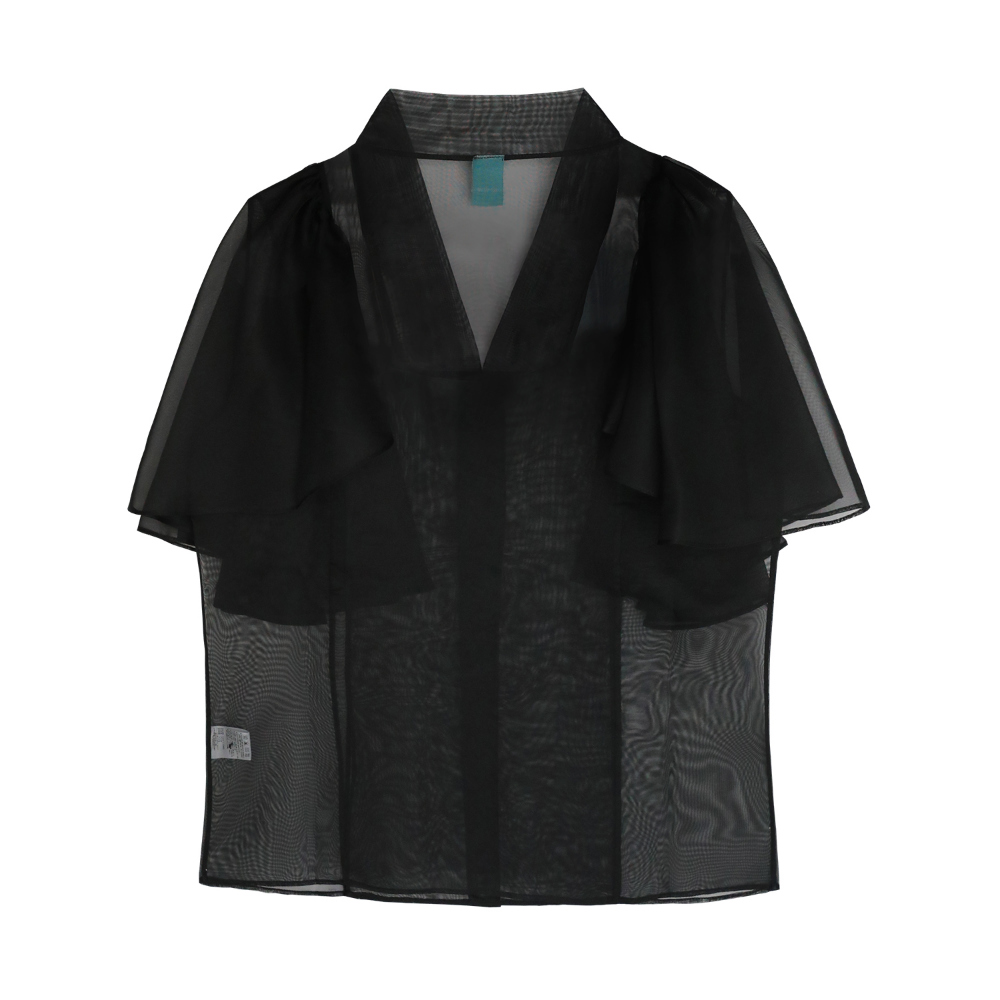 blouse charcoal color image-S50L40