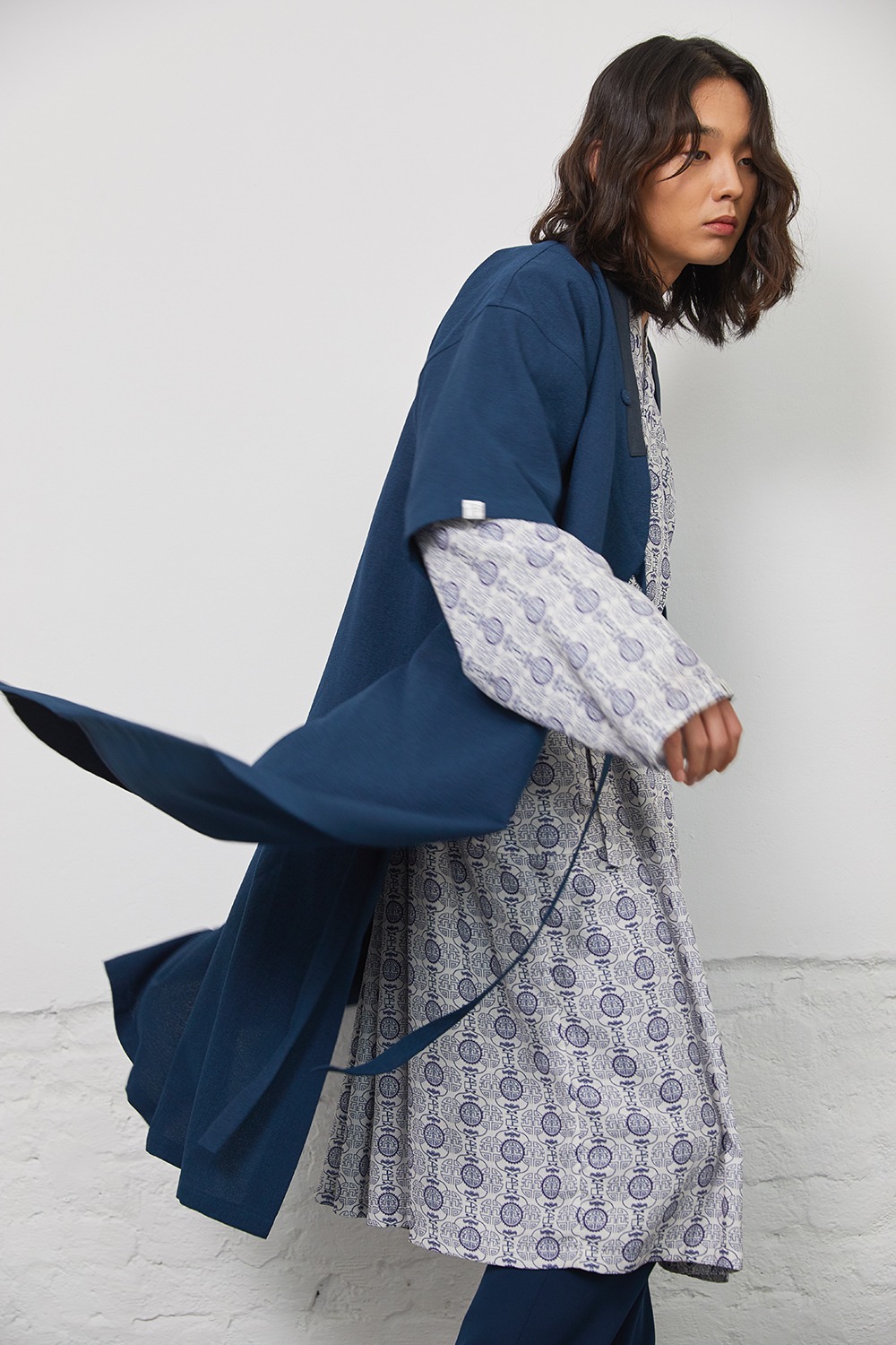 Colorful Sochang Coat [Navy]