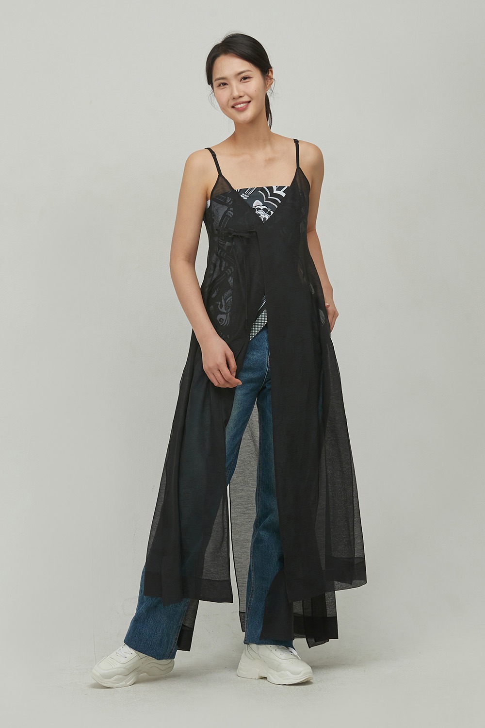 See-through DOPO Vest [Black]