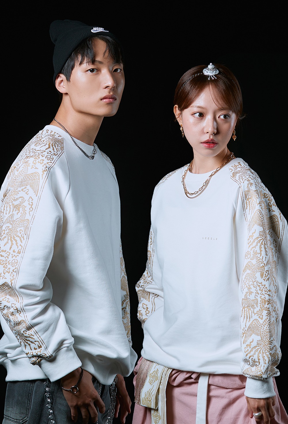 Royal Gilt Sweat Shirt [White]