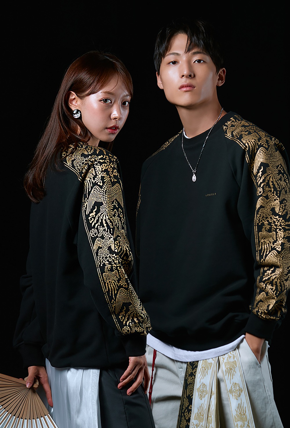 Royal Gilt Sweat Shirt [Black]