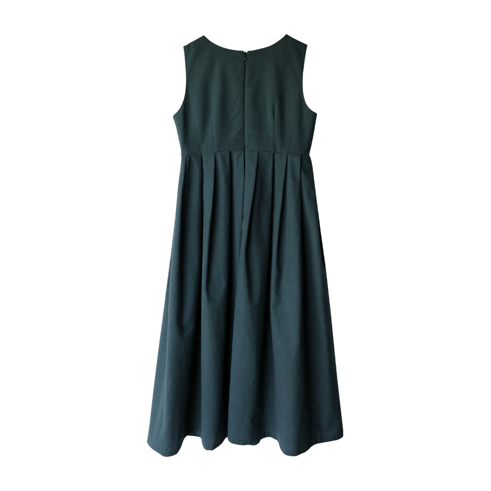 dress deep blue color image-S27L4