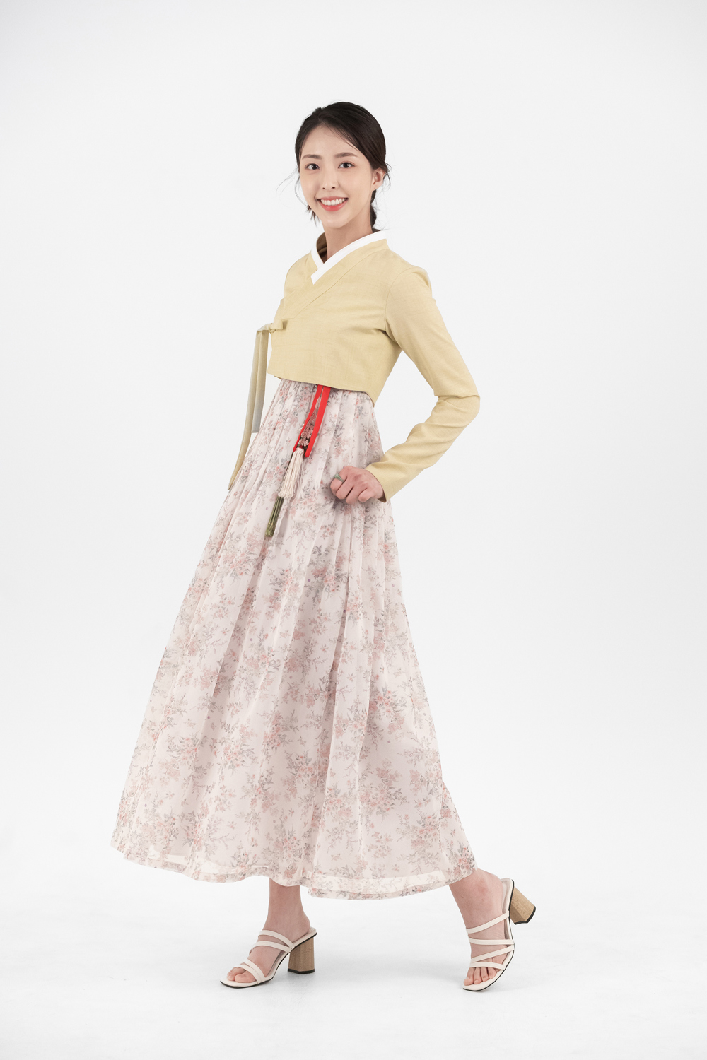 long dress model image-S28L15