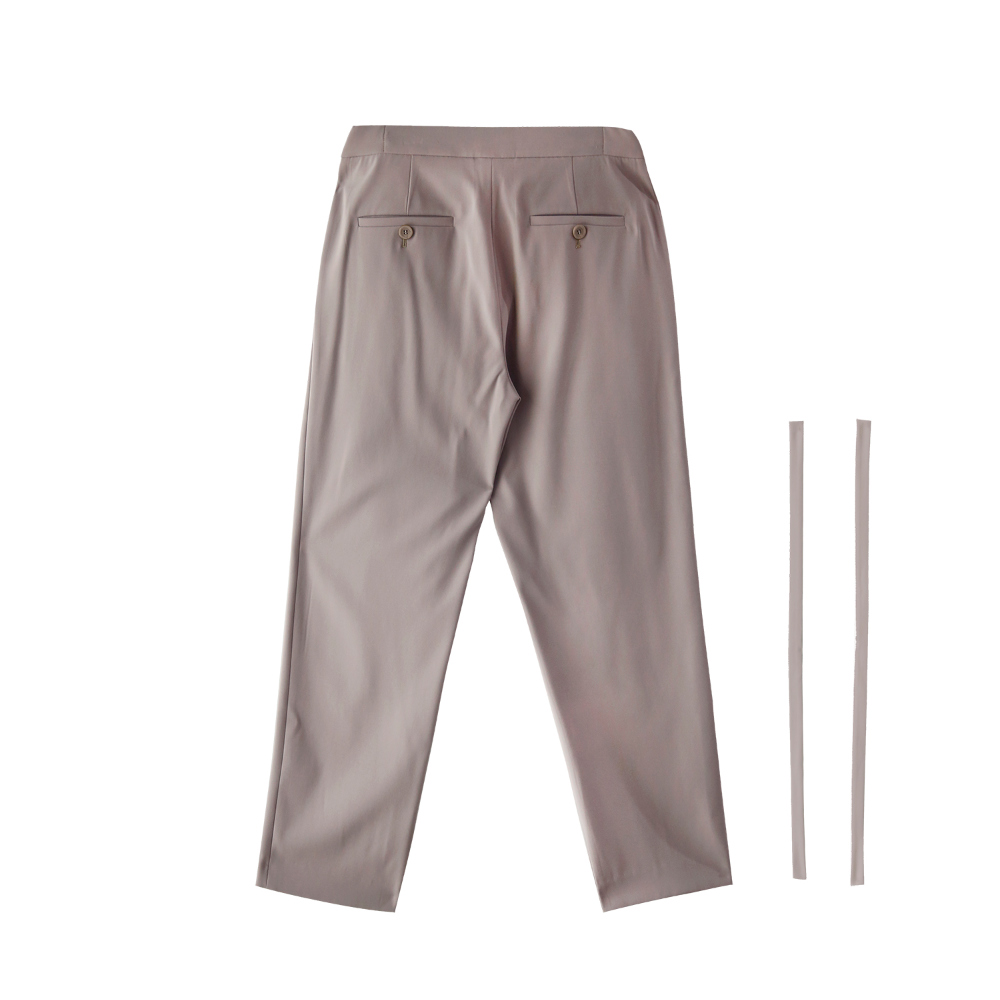 Pants cocoa color image-S28L2