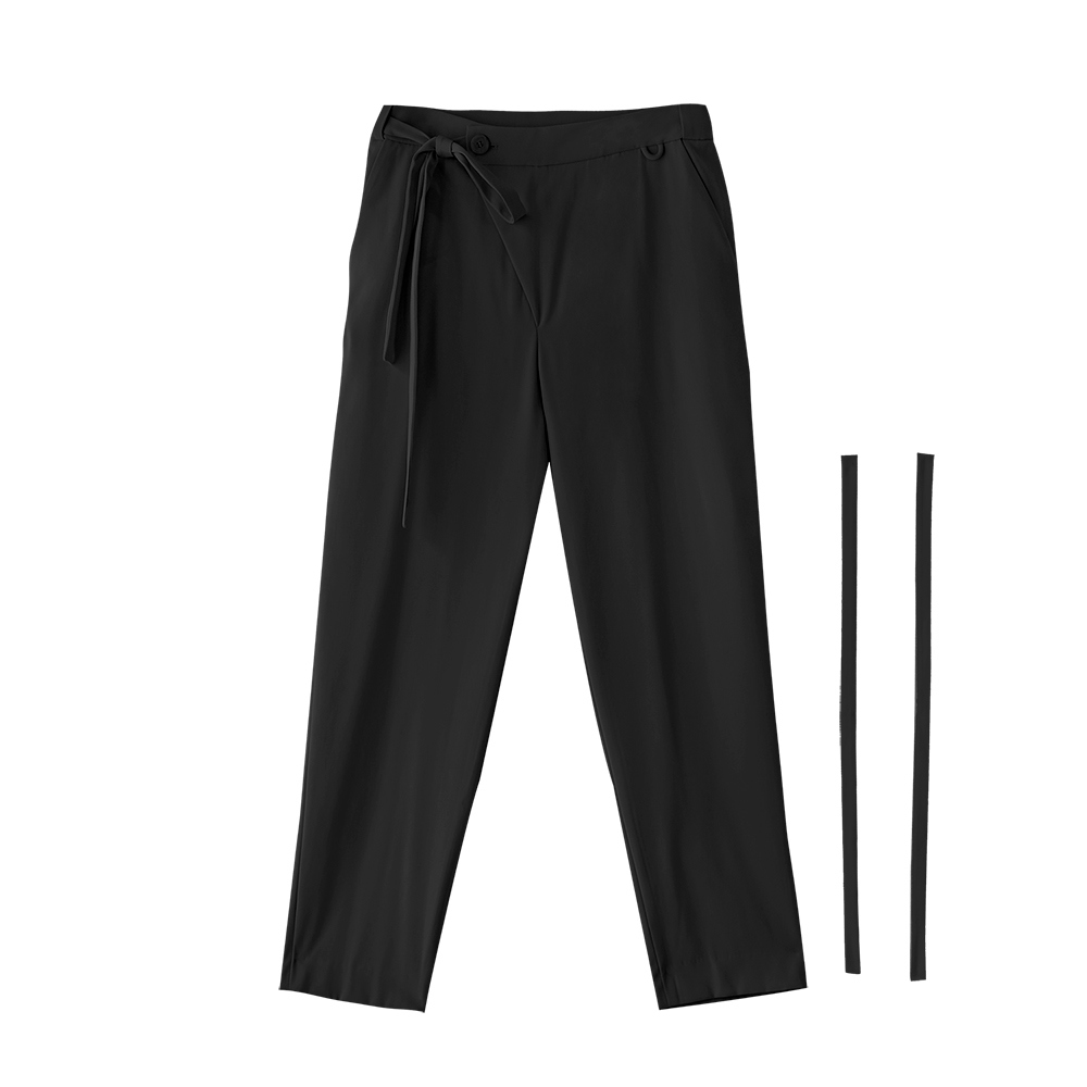 Pants charcoal color image-S18L1