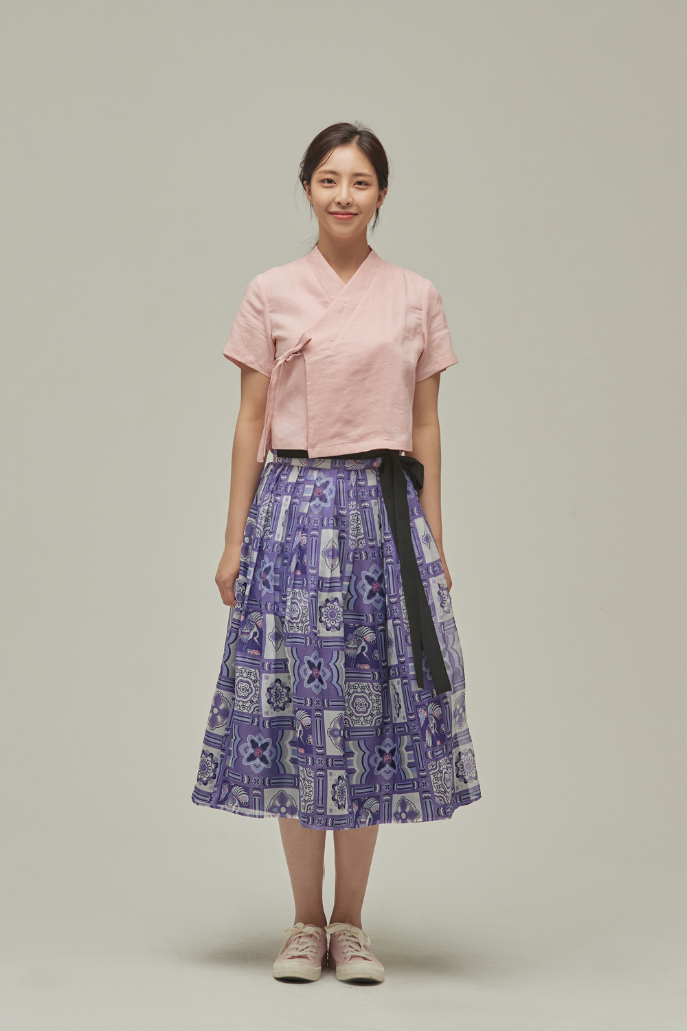 long skirt model image-S31L49