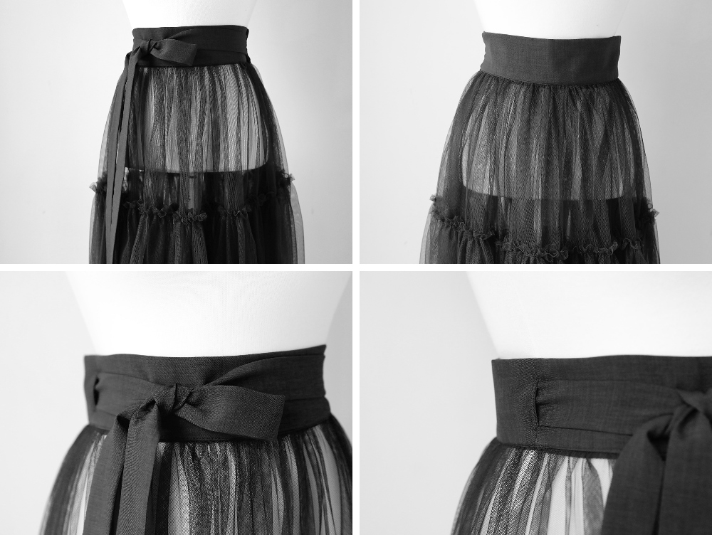 long skirt detail image-S60L17