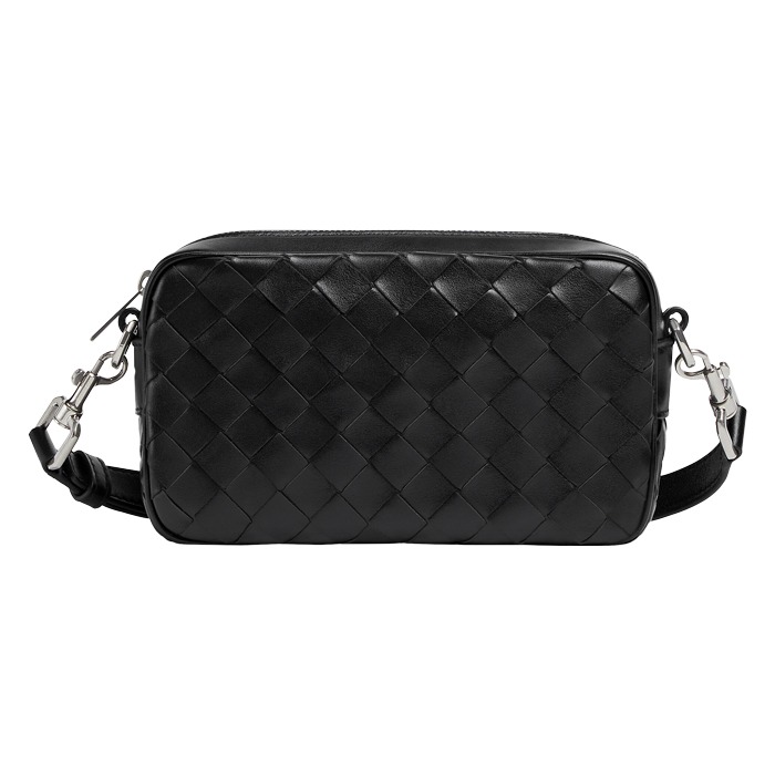 24SS 보테가베네타 블랙 미니 인트레치아토 D 링 카메라 백 765911 V2HL1 8803BOTTEGA VENETA