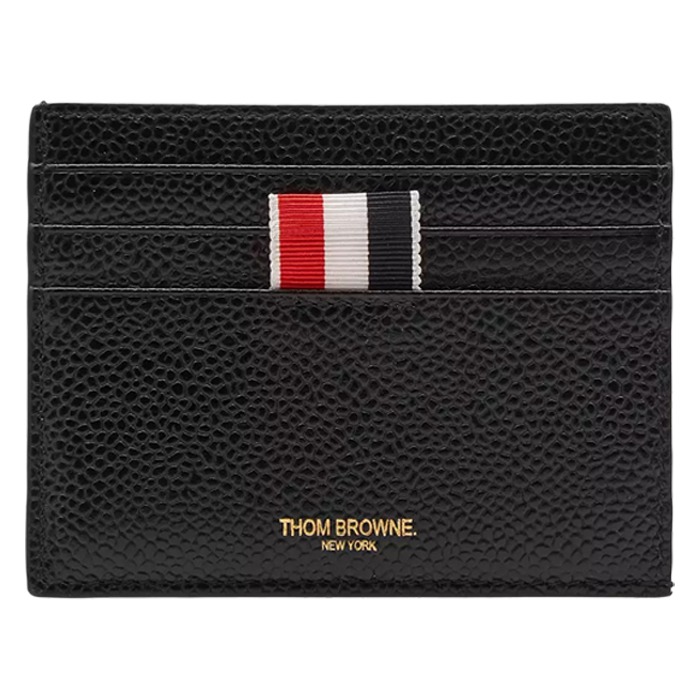 24SS 톰브라운 블랙 페블 그레인 노트 카드 홀더 MAW031L 00198 001THOM BROWNE