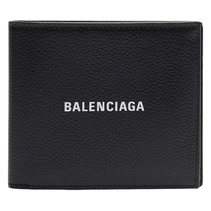 24SS 발렌시아가 블랙 로고 반지갑 594549 1IZI3 1090BALENCIAGA