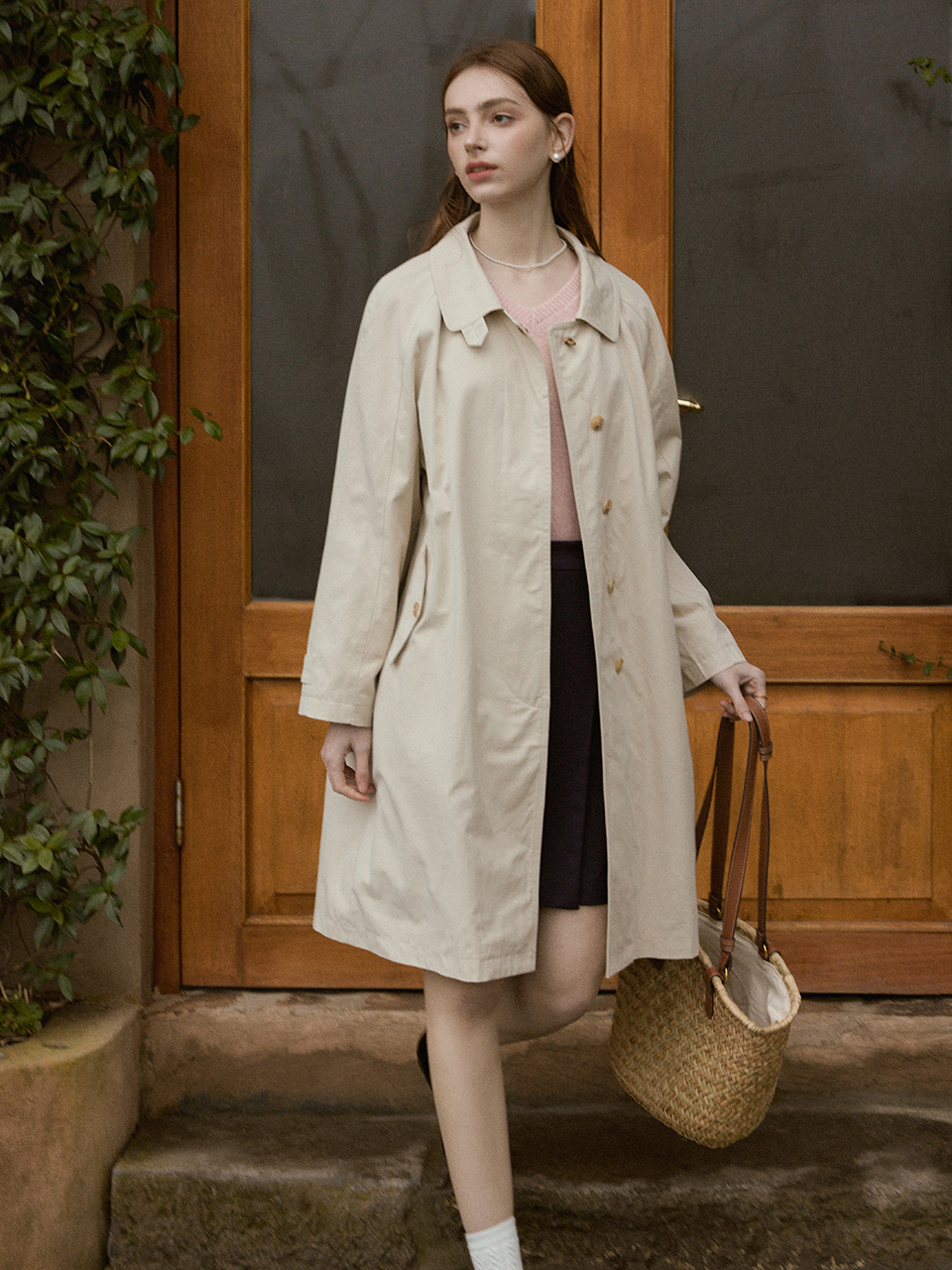 ORLY tencel trench coat_3colors