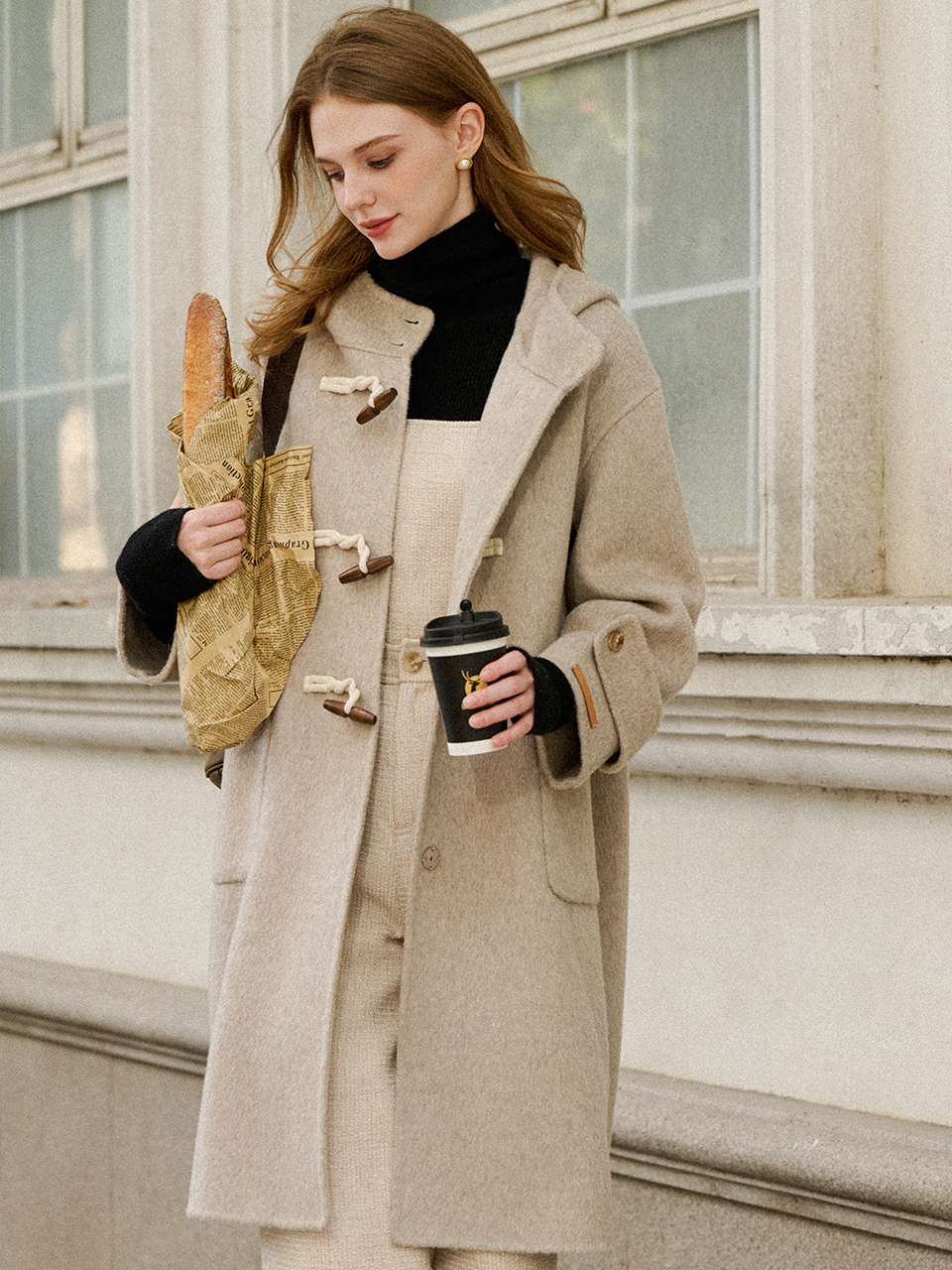 【LENINA】 BRUNI Premium Cash Wool Handmade Coat ★送料込★ BRUNI premium cash wool handmade coat - 감도 깊은 취향