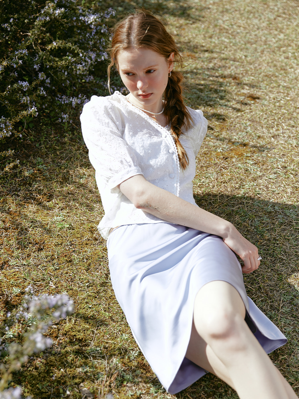 韓国商品/LENINA LABETTI dot long sleeveless dress BEST - 르니나