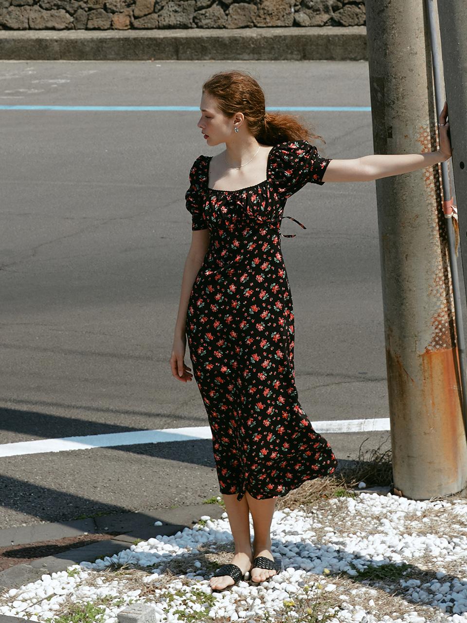 韓国商品/LENINA LABETTI dot long sleeveless dress BEST - 르니나