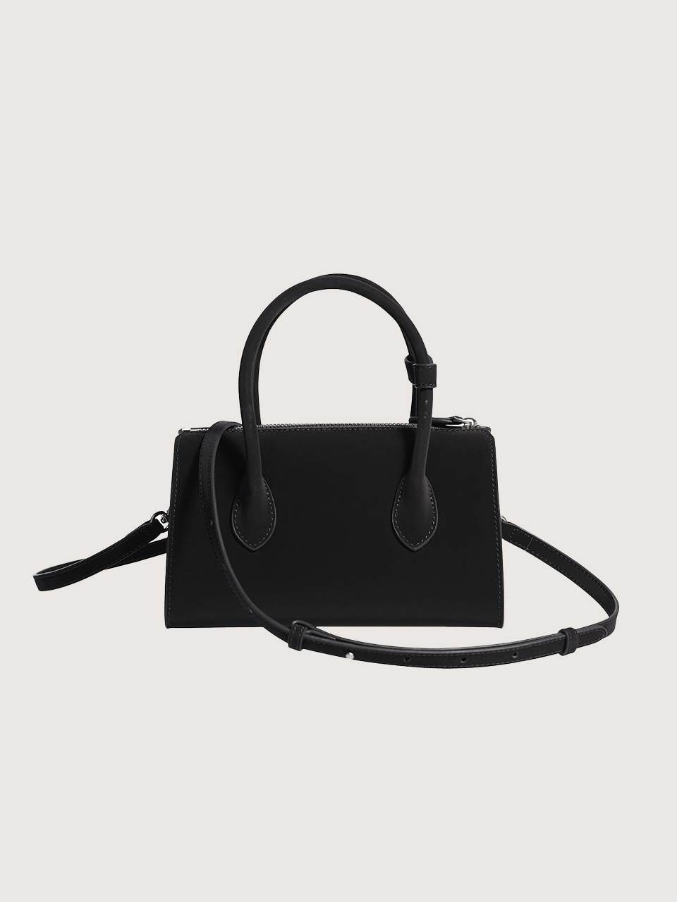 BESSIE mini tote cross bag_black - 르니나