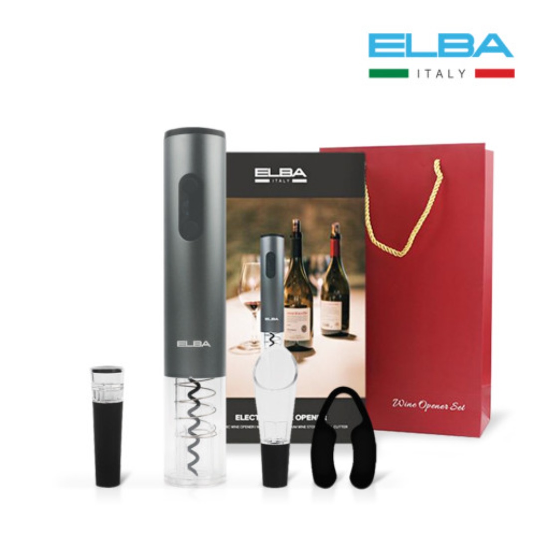 엘바 전동 와인오프너 세트 FB-W100