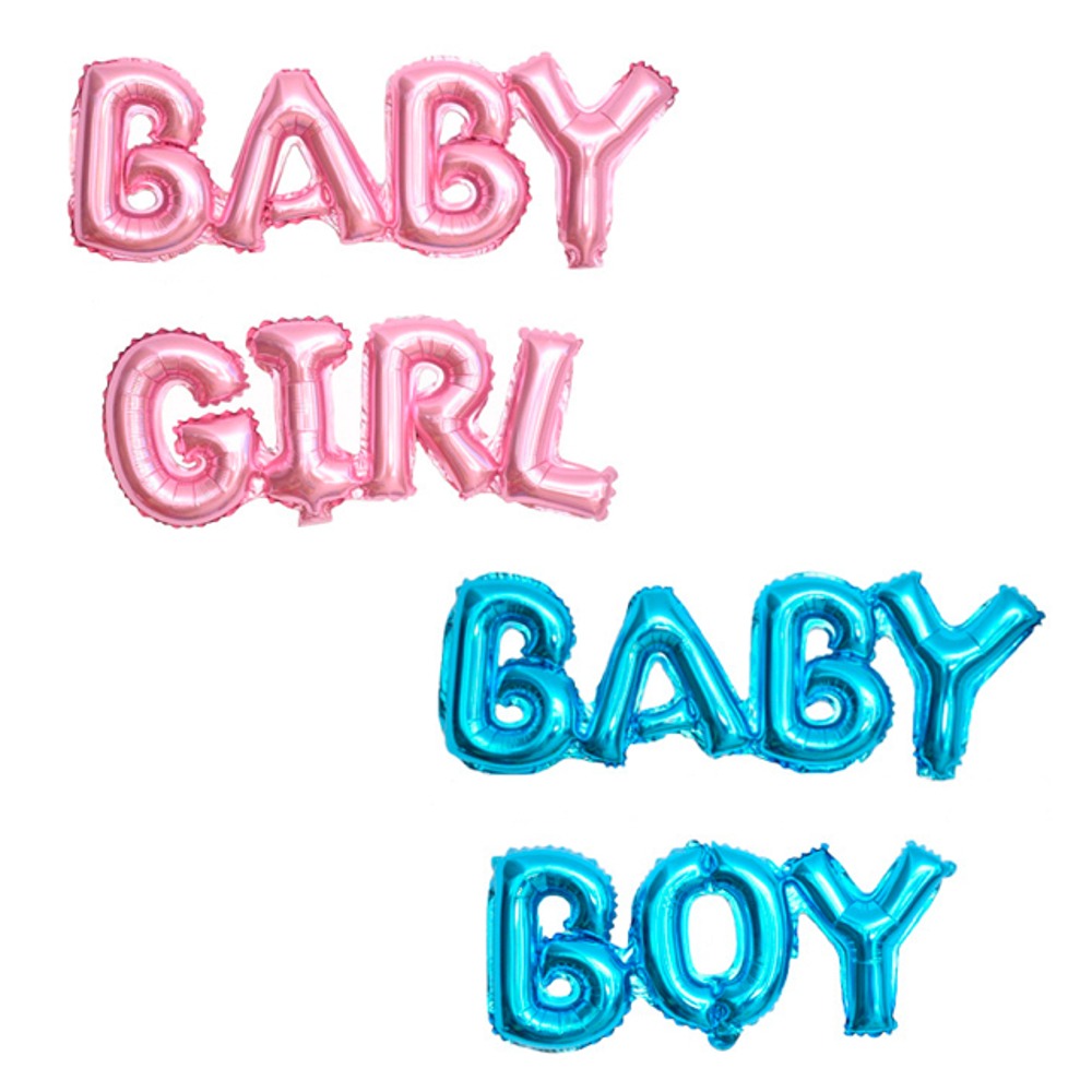 BABY GIRL BOY 은박풍선 LPRP14